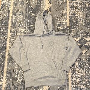 Athleta x Peloton Light Gray Hoodie Sweater